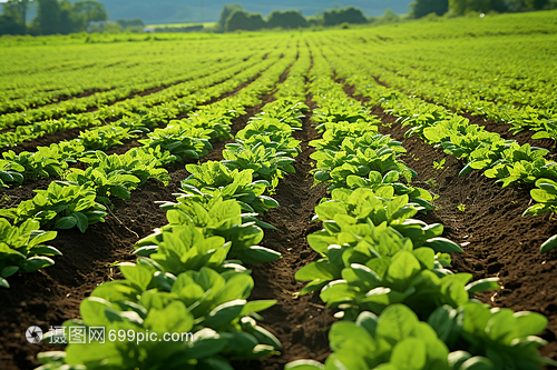 菜地里的田園風光 農作物種植的詩意與智慧